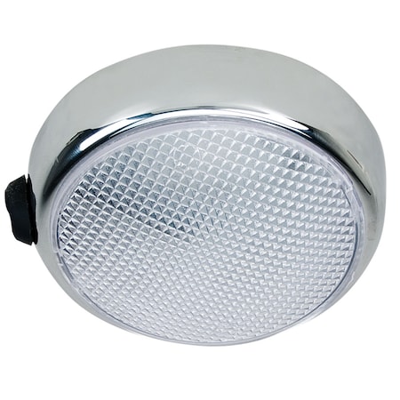 Perko Surf Mnt Led Dome Light W/ On/Off Chrome 1356DP0CHR